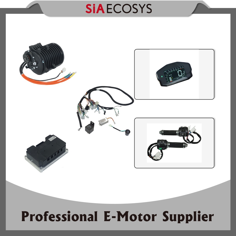 Mid Drive Motor Kit 72V 3000W - QS MOTOR QS138 3000W V3 70H