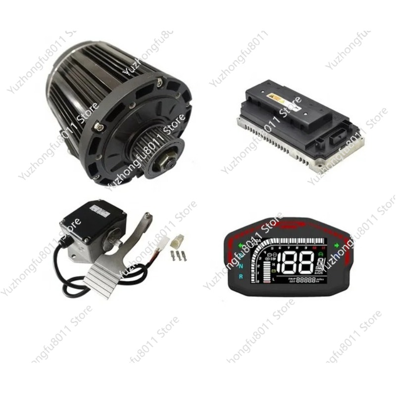 Mid Drive Motor Kit 72V 3000W - 3000 واط منتصف محرك فرش موتور