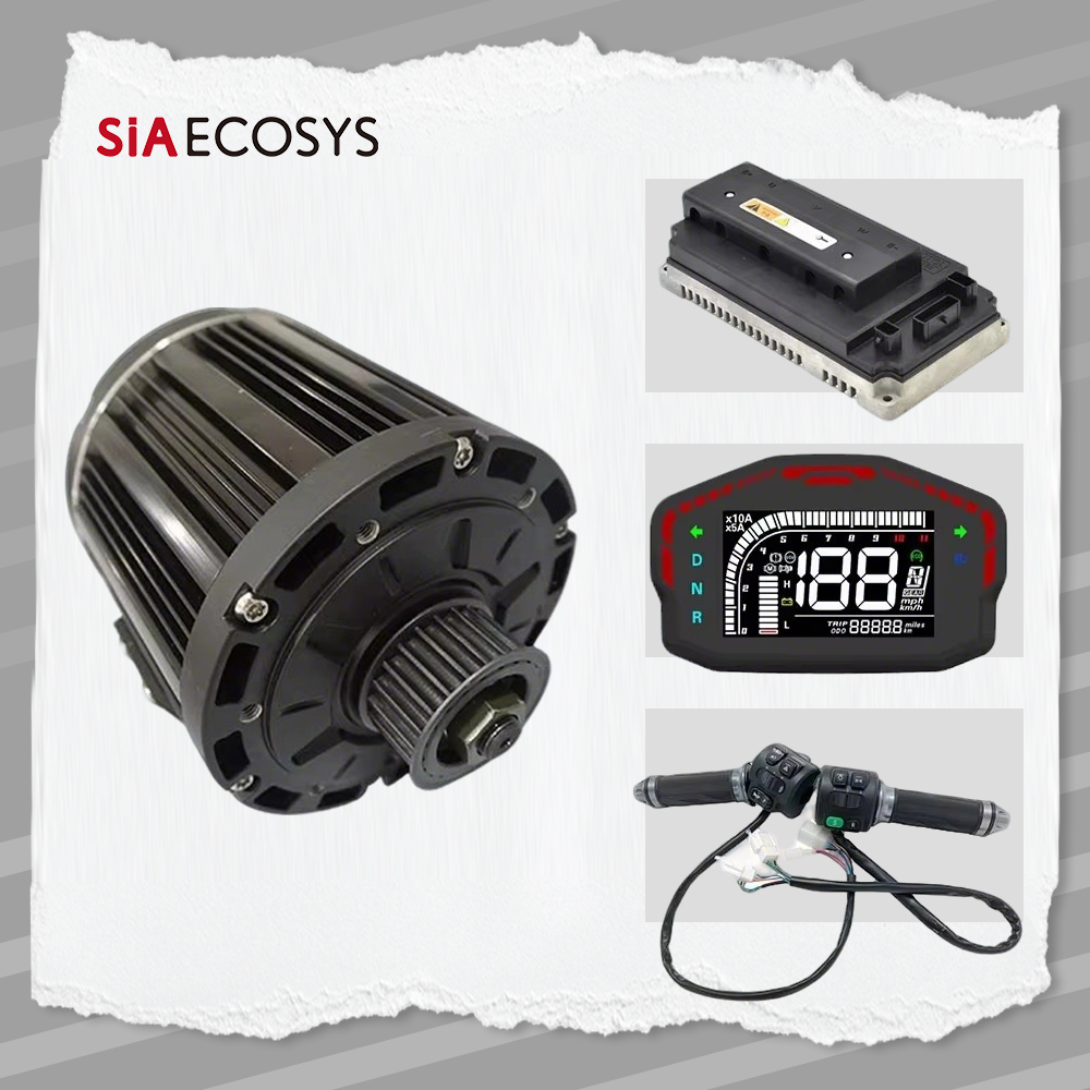 Mid Drive Motor Kit 72V 3000W - QS138 3000W V1 حزام تصميم منتصف