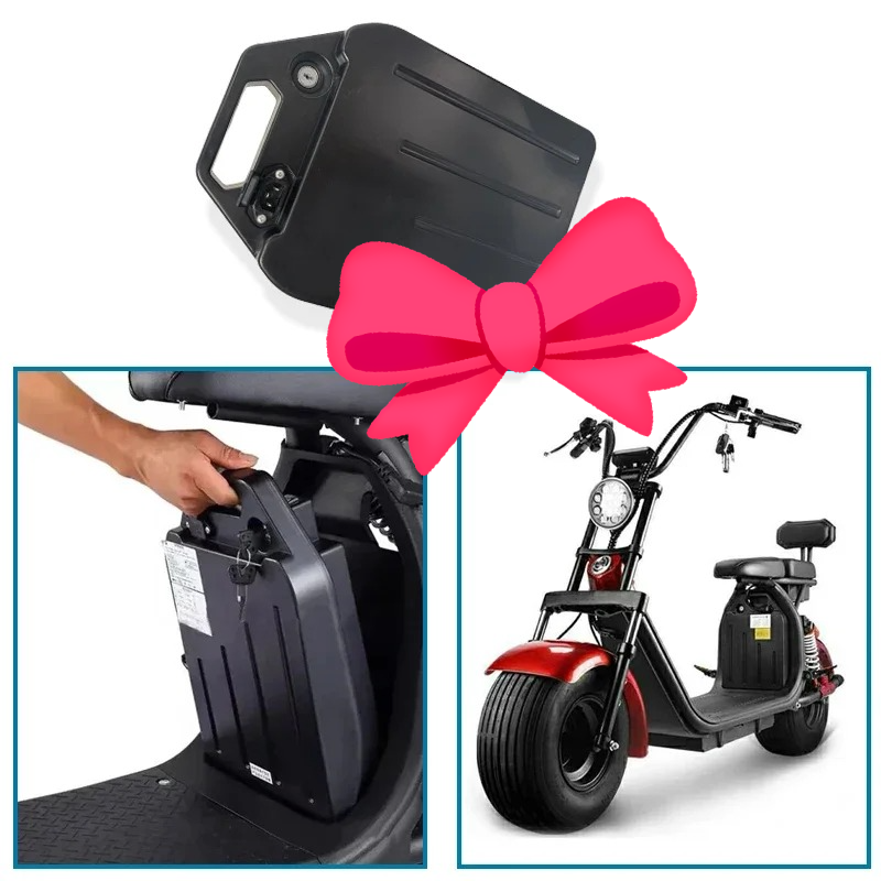 بطارية ليثيوم أيون 2000 واط لد - مراجعة 60V 30Ah Electric Scooter Battery وسعره