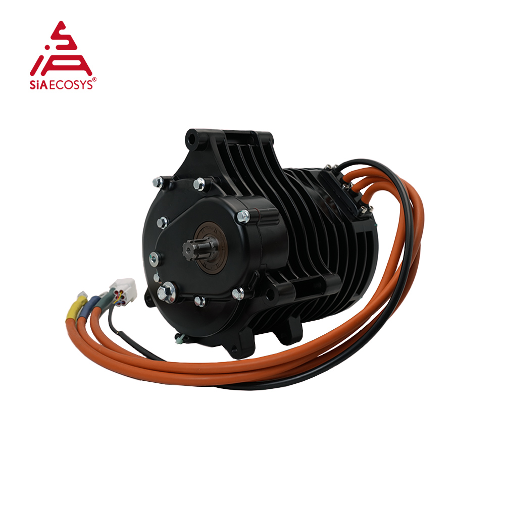 مجموعة تحويل المحرك QSMOTOR 13 - مراجعة Mid Drive Motor Kit 72V 3000W وسعره