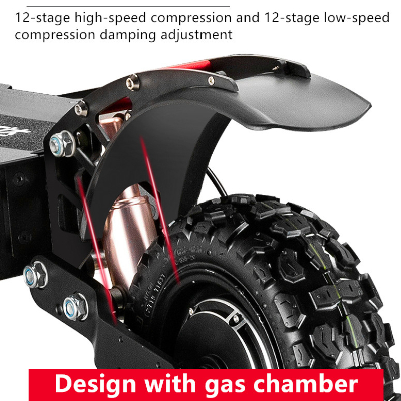 STLF سكوتر كهربائي متقدم 60 فو - مراجعة 60V 5600W Dual Motor Electric Scooter وسعره