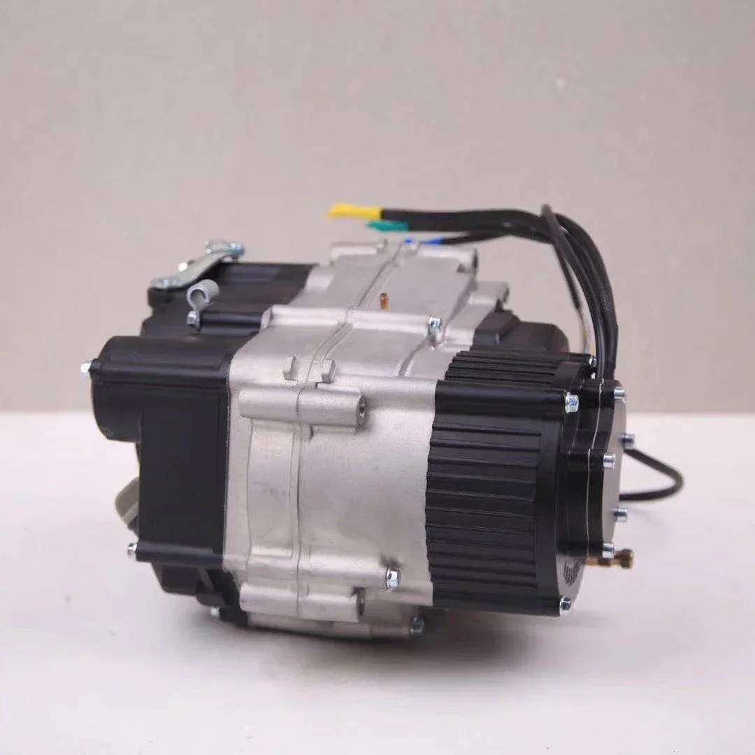 طقم تحويل الدراجات النارية الك - مراجعة Mid Drive Motor Kit 72V 3000W وسعره