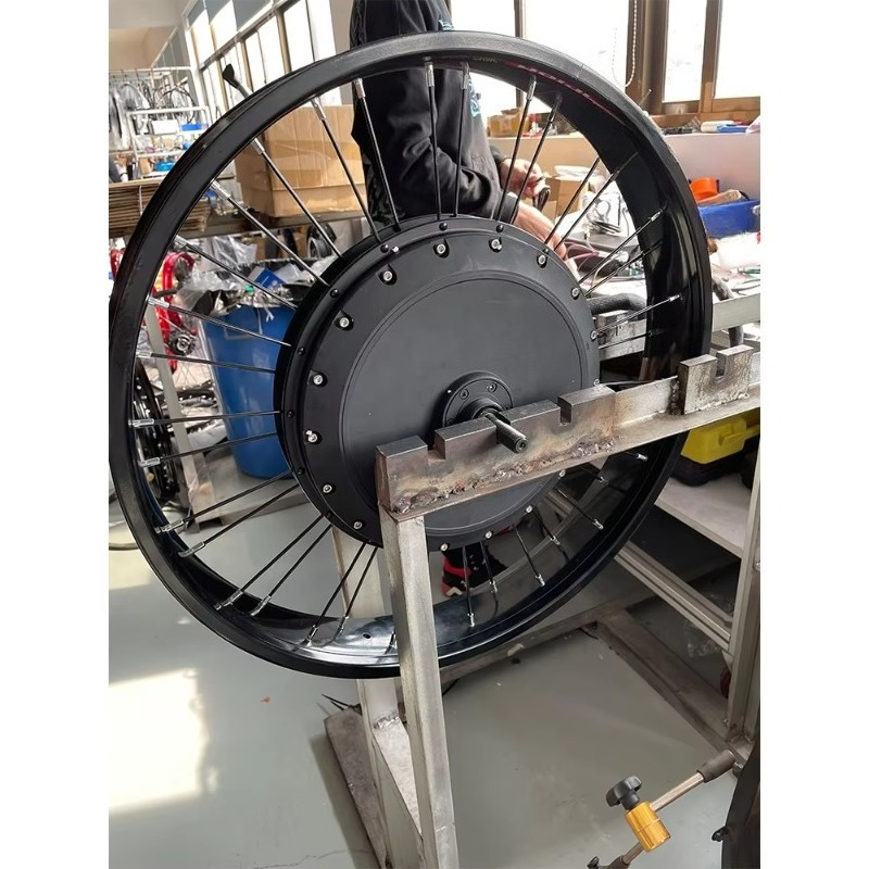 طقم تحويل دراجة نارية كهربائية - مراجعة Qs273 Hub Motor 8000W 72V وسعره