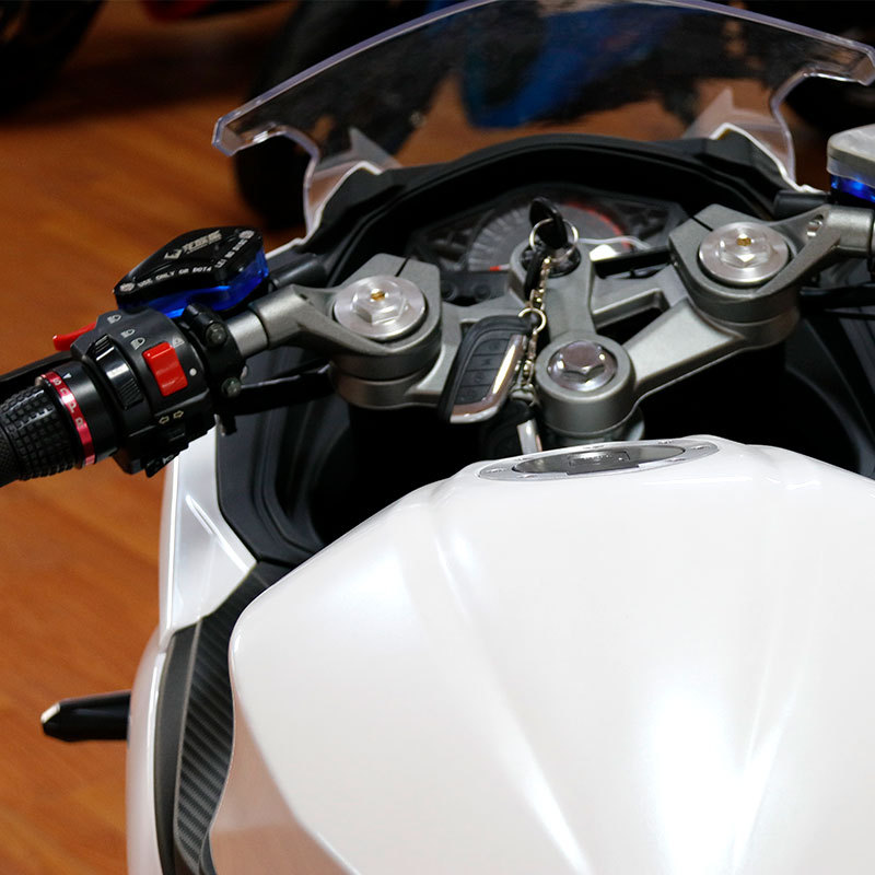دراجة نارية كهربائية عالية الس - مراجعة 72V 5000W Electric Motorcycle وسعره
