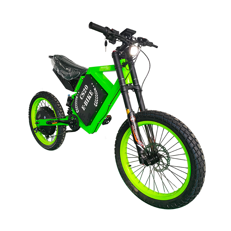 5000 واط 8000 واط 12000 واط E  - مراجعة 72V 12000W Electric Dirt Bike وسعره