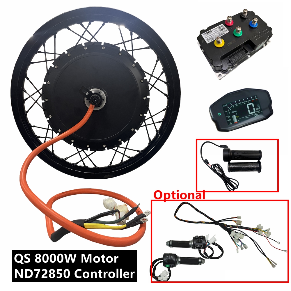 NBpower/QS273 V3 72 فولت 8000  - مراجعة Qs273 Hub Motor 8000W 72V وسعره