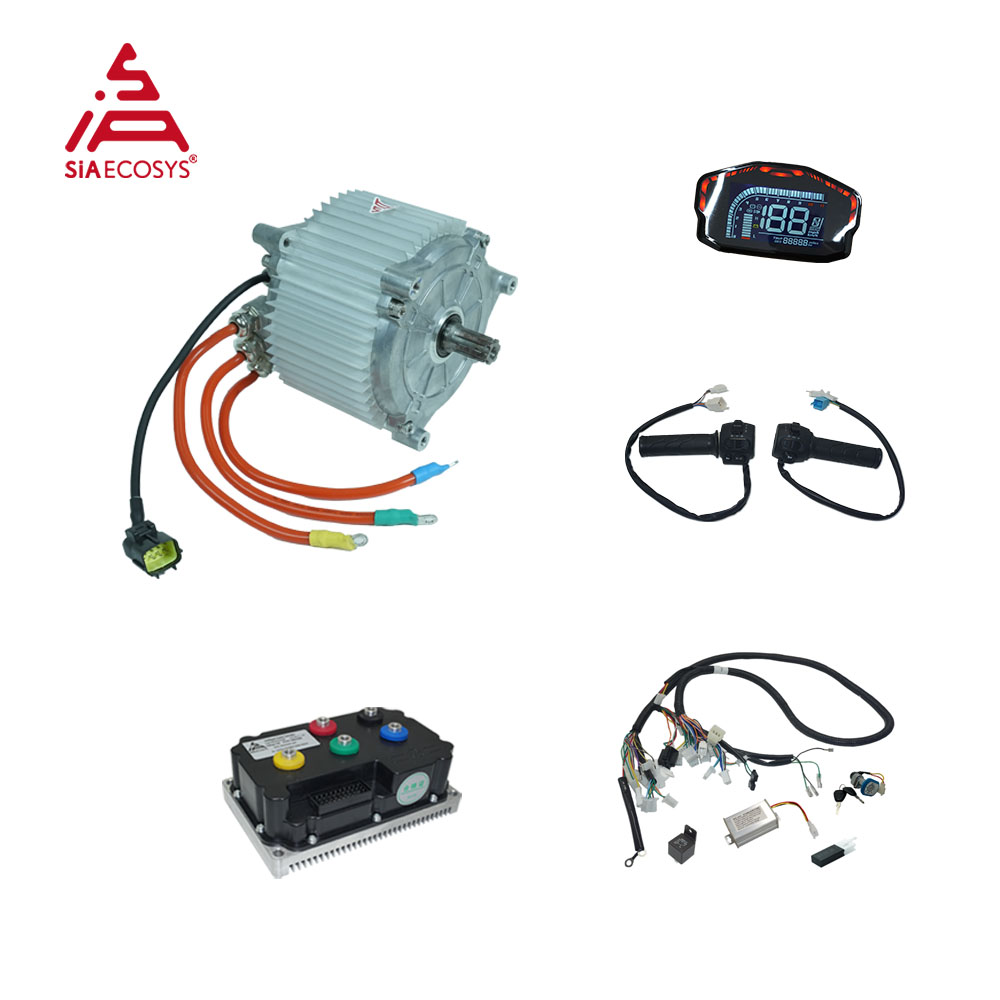 SIASZD142A-67 72V 5000W طقم تح - مراجعة Electric Motorcycle Conversion Kit 72V وسعره