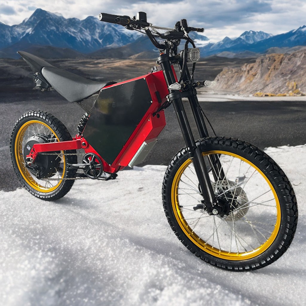 72 فولت، 8000 واط 12000 واط 15 - مراجعة 72V 12000W Electric Dirt Bike وسعره