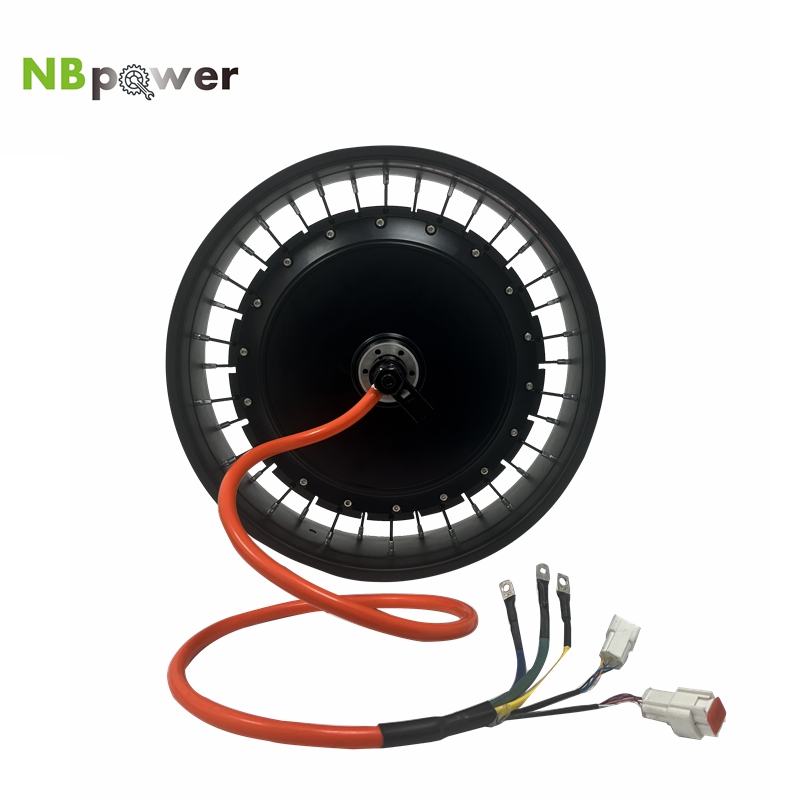 NBpower/QS273 40H 20x4/24x4/26 - مراجعة Qs273 Hub Motor 8000W 72V وسعره