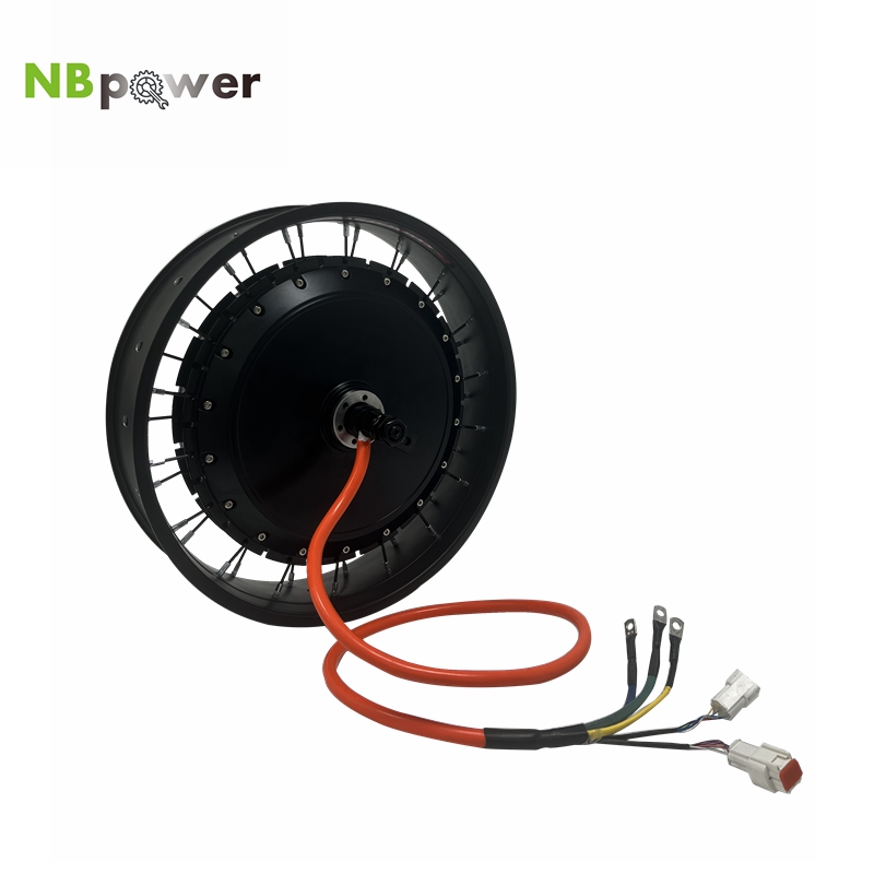 NBpower/QS273 40H 20x4/24x4/26 - مراجعة Qs273 Hub Motor 8000W 72V وسعره