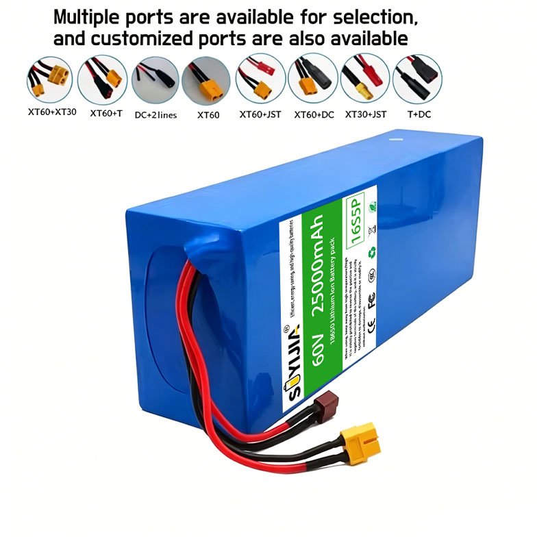 بطارية ليثيوم للدراجات النارية - مراجعة 60V 30Ah Electric Scooter Battery وسعره